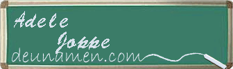 Adele Joppe Visitenkarte